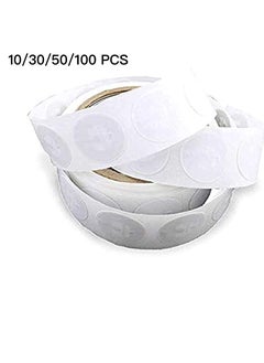 Excefore 30pcs x NTaG213 NFC Tags & Stickers compatible with NFC-enabled smartphones and devices  - Image 1