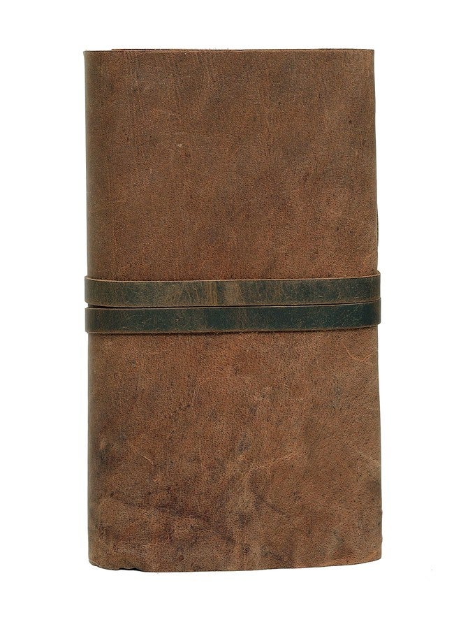 cuero Leather Journal for Women Men, Deckle Edge Paper Leather Notebook of 180 GSM, Book of Shadows Journal Blank, Leather Bound Journal diary (Vintage Brown) - Image 4
