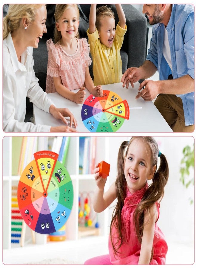 2 MULE TEAM Feelings Wheel for Kids, Emotions Wheel, Feeling Chart for Kids, Emotion Chart for Kids Emotional Toys for Toddlers and preschoolers Emotional Psychology Tool Decor - Image 4