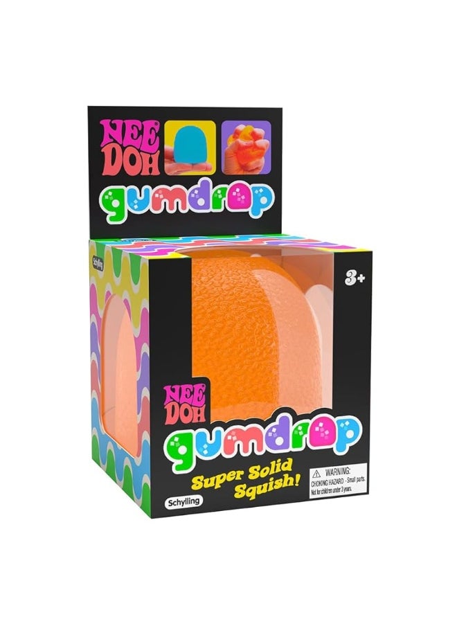 Schylling Schylling NeeDoh  Gumdrop  Soft Sensory Fidget Toy  Collectible Stress Balls  Assorted Colors 1 Pack  - Image 3