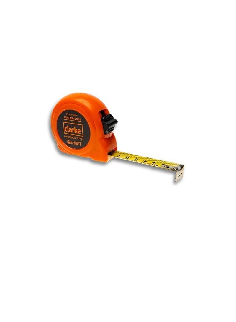 Clarke Measuring Tape 5 Mtr PVC body - Image 1