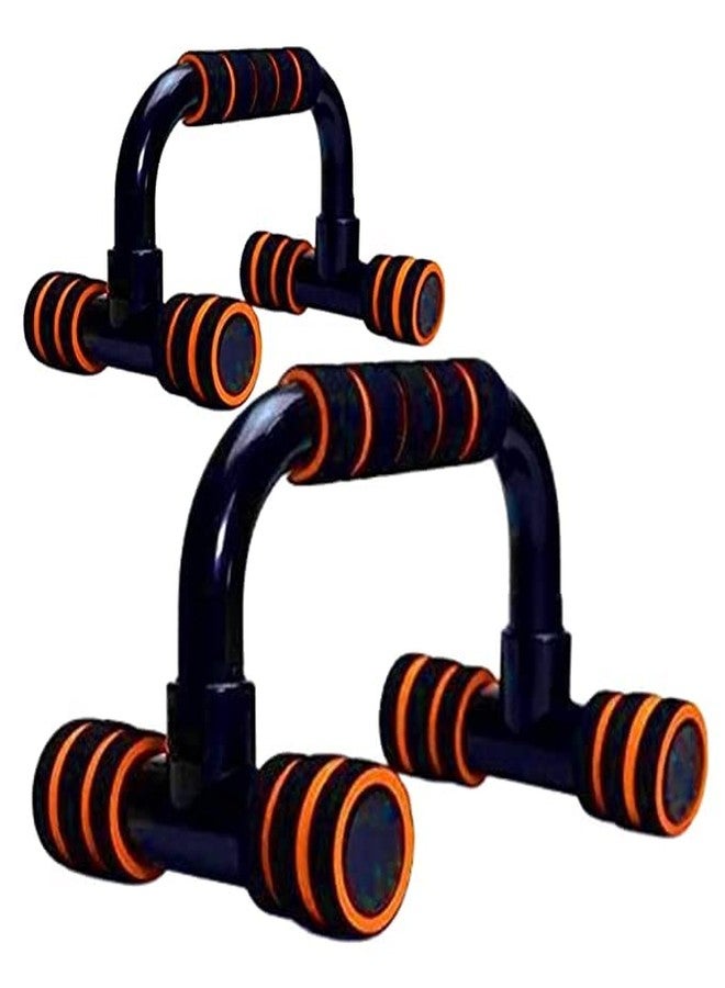 AAFOS Push Up Bars WORKOUT Equipment Fitness - GYM, Exercise with Cushioned Foam Grip and Non-Slip Sturdy Structure Portable for Home Fitness Training for Men & Women - Image 2