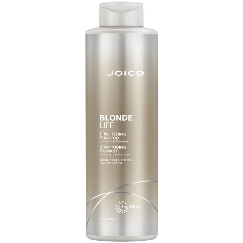 Joico Blonde Life Brightening Shampoo  For Blonde Hair  Add Softness  Smoothness  Sulfate Free  With Monoi  Tamanu Oil  338 Fl Oz