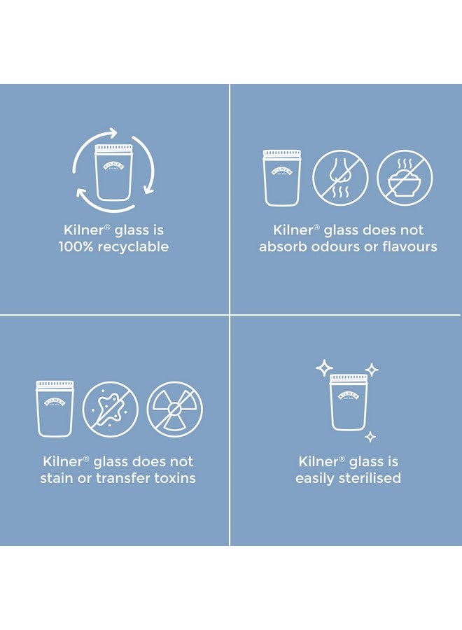 Kilner Wide Mouth Preservative Jar 200ml, Preserving Jars with Screw Lids for Storing and Preserving Healthy, Home Grown Foods, 100% Leak-Proof, Dishwasher Safe - Image 4