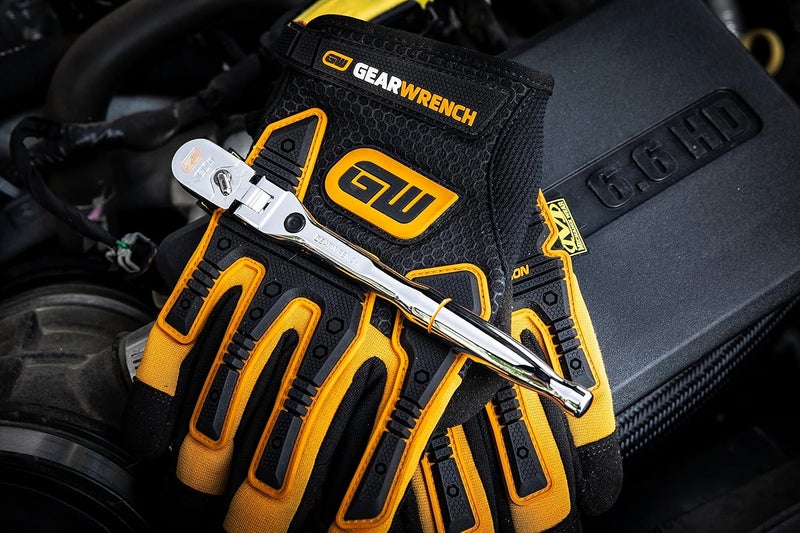 GEARWRENCH 14 Drive 120XP Locking Flex Head Ratchet with Full Polish Grip  81054 - Image 5