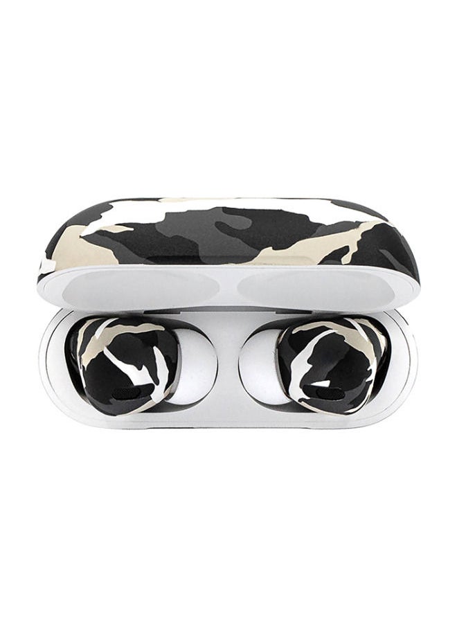 Caviar Customized Apple Airpods Pro (2nd Generation) Glossy Camouflage Black
