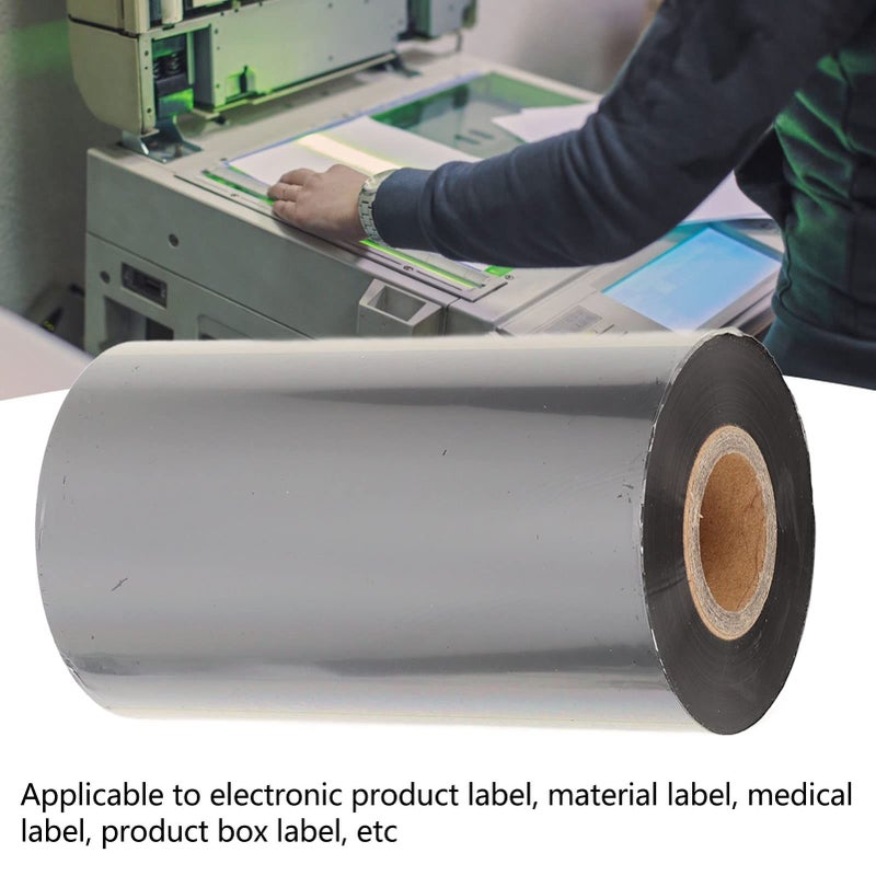 Thermal Transfer Barcode Ribbon Black 110mm X 300m For Electronics And Product Labels - Image 5