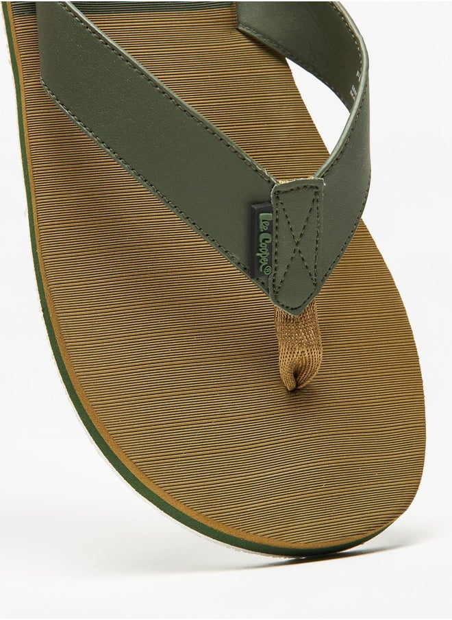 Lee Cooper - Men's Logo Print Flip Flops - Image 1