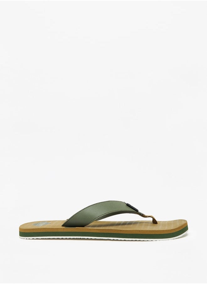 Lee Cooper - Men's Logo Print Flip Flops - Image 1