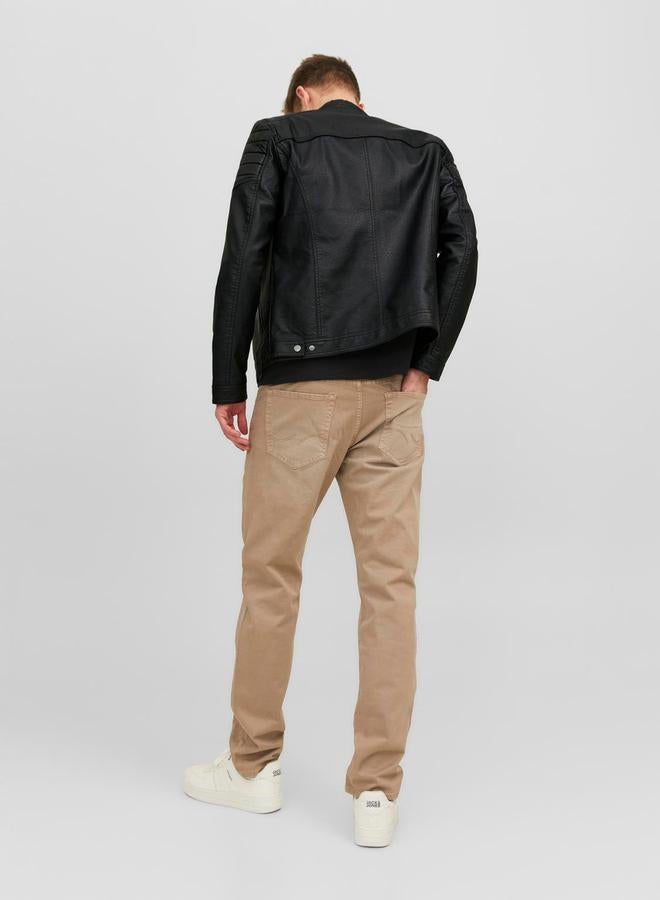 برودكت جاكيت بايكر بجيوب وسحَّاب غلق - Image 5