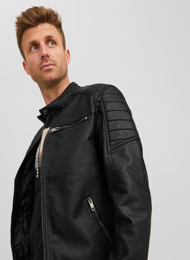 برودكت جاكيت بايكر بجيوب وسحَّاب غلق - Image 2