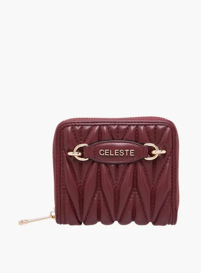 سيليست محفظة مبطنة بسحاب دائري