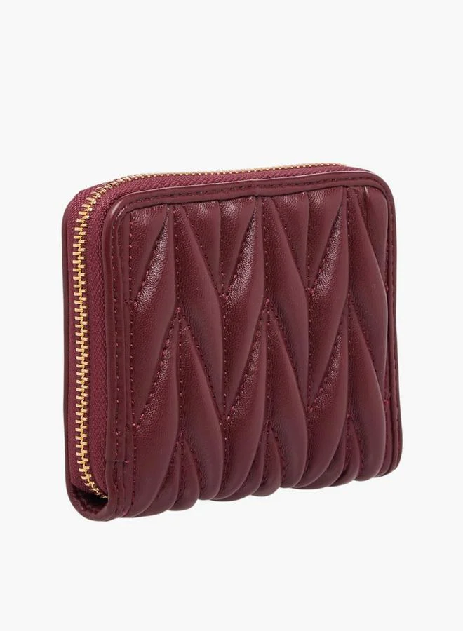 Celeste Quilted Zip Around Wallet