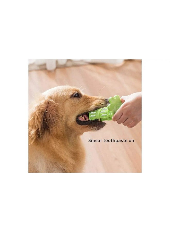 فرشاة أسنان الكلاب، لعبة مضغ تفاعلية للكلاب، عصا تنظيف أسنان الكلاب، لعبة مضغ لتنظيف الأسنان، فرشاة تنظيف أسنان الحيوانات الأليفة، عصا عظمية، صحة الفم والأسنان للكلاب - قد يختلف اللون - Image 5