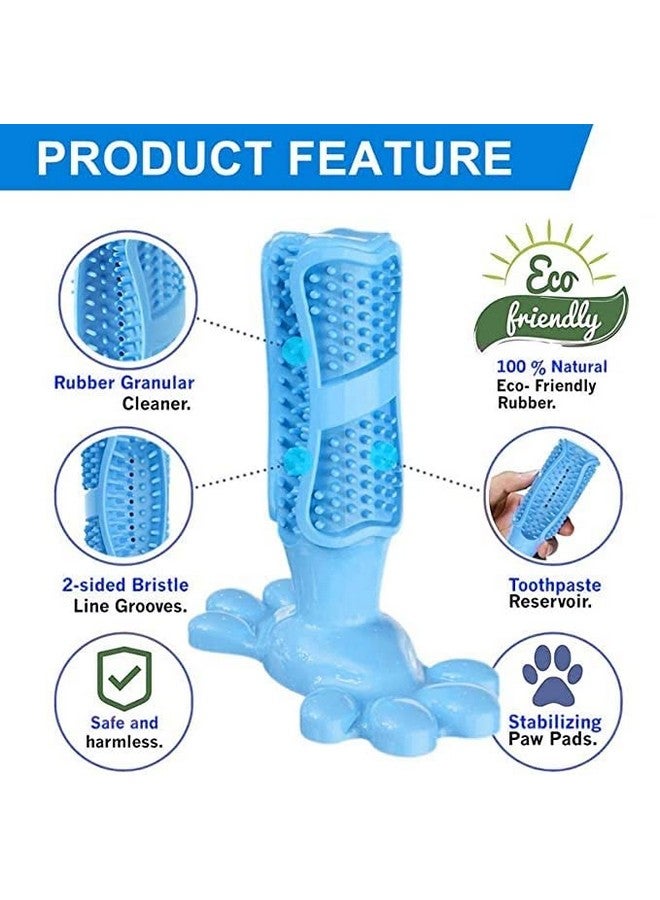 فرشاة أسنان الكلاب، لعبة مضغ تفاعلية للكلاب، عصا تنظيف أسنان الكلاب، لعبة مضغ لتنظيف الأسنان، فرشاة تنظيف أسنان الحيوانات الأليفة، عصا عظمية، صحة الفم والأسنان للكلاب - قد يختلف اللون - Image 2