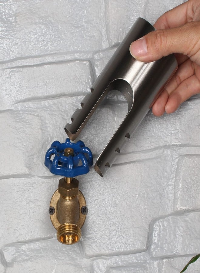 TEMEILI Outdoor Faucet Lock System -to Prevent Water Theft,(with Password Lock) Prevent Water Theft by Cover and Code Lock,Stop Unauthorized Water use and Vandalism,Easy to Instal - Image 4