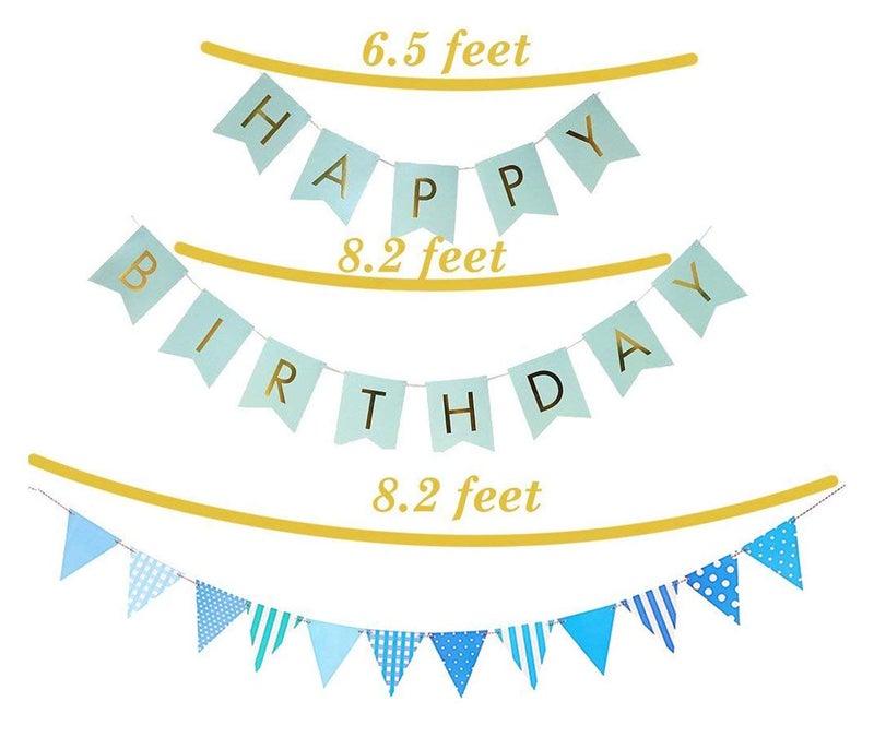 AMFIN® 1st Birthday Decoration for Baby boy/First Birthday Decorations boy/Birthday Decoration Items Combo - Image 4