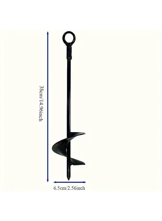 2 Pack Heavy Duty Ground Anchors Screw In Earth Anchors For Trampoline Shed Tent High Wind - Image 2