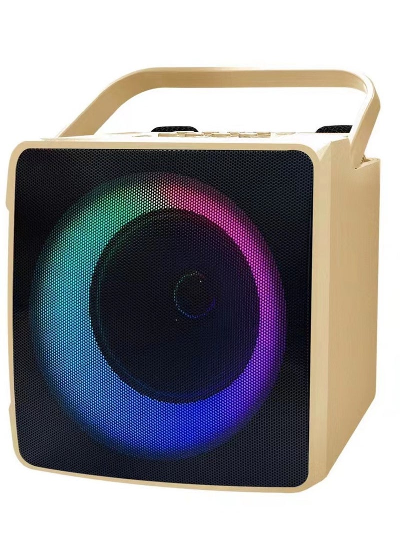 SDRD SDRD SD-508 Home KTV Outdoor Portable Bluetooth Speaker with Dual Wireless Microphones  - Image 2