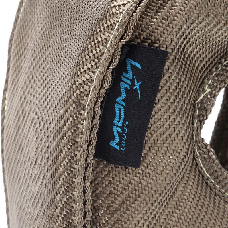 HiwowSport بطانية تيربو تيتانيوم HiwowSport FireShield T4 مع نوابض تثبيت - Image 4