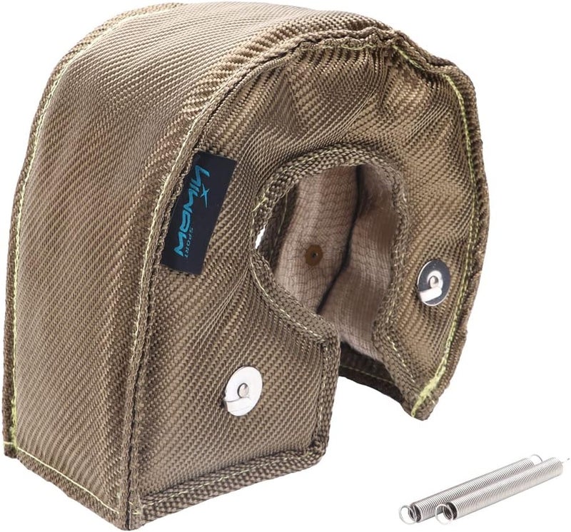 HiwowSport بطانية تيربو تيتانيوم HiwowSport FireShield T4 مع نوابض تثبيت - Image 1