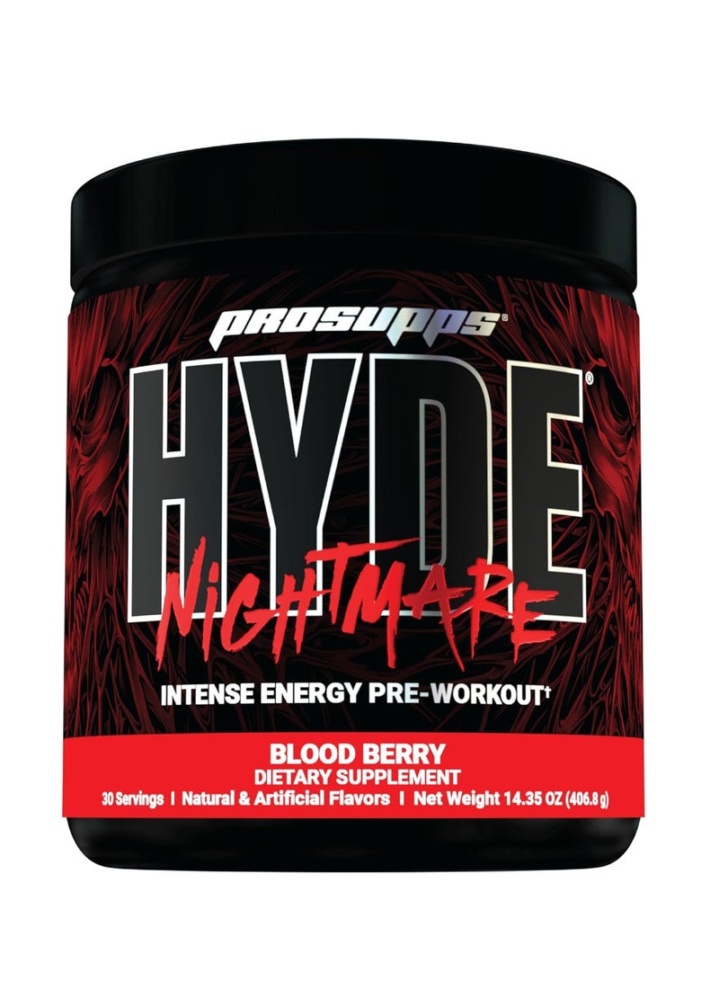 بروسابس PROSUPPS Hyde Nightmare ما قبل التمرين 30 حصة من التوت الدموي - Image 1