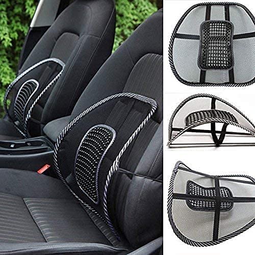 ACS ACS Nylon Back Lumbar Support Chairs For Office Chair Home Car Seat To Relieve Pain Relief Lower Orthopedic Sciatica Rest For Men And Women Ventilation Black  - Image 5