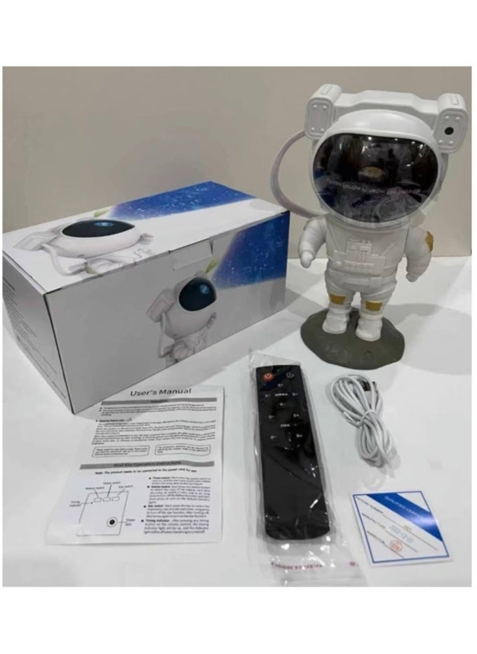 Generic Astronaut Star Projector Galaxy Night Light - Kids Space lights LED Lamp with Remote Control Timer and Remote 360° Adjustable Design for Gaming Room Home Theater  - Image 2