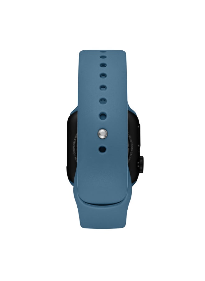 KENNETH SCOTT Kenneth Scott KA10PRO-BSHBN Unisex Smart Display Watch & Silicone Strap Military Green & Navy Blue  - Image 3
