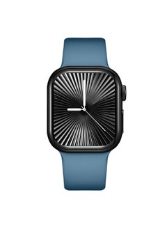 KENNETH SCOTT Kenneth Scott KA10PRO-BSHBN Unisex Smart Display Watch & Silicone Strap Military Green & Navy Blue  - Image 1