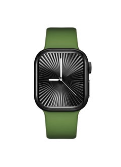 KENNETH SCOTT Kenneth Scott KA10PRO-BSHBN Unisex Smart Display Watch & Silicone Strap Military Green & Navy Blue  - Image 5