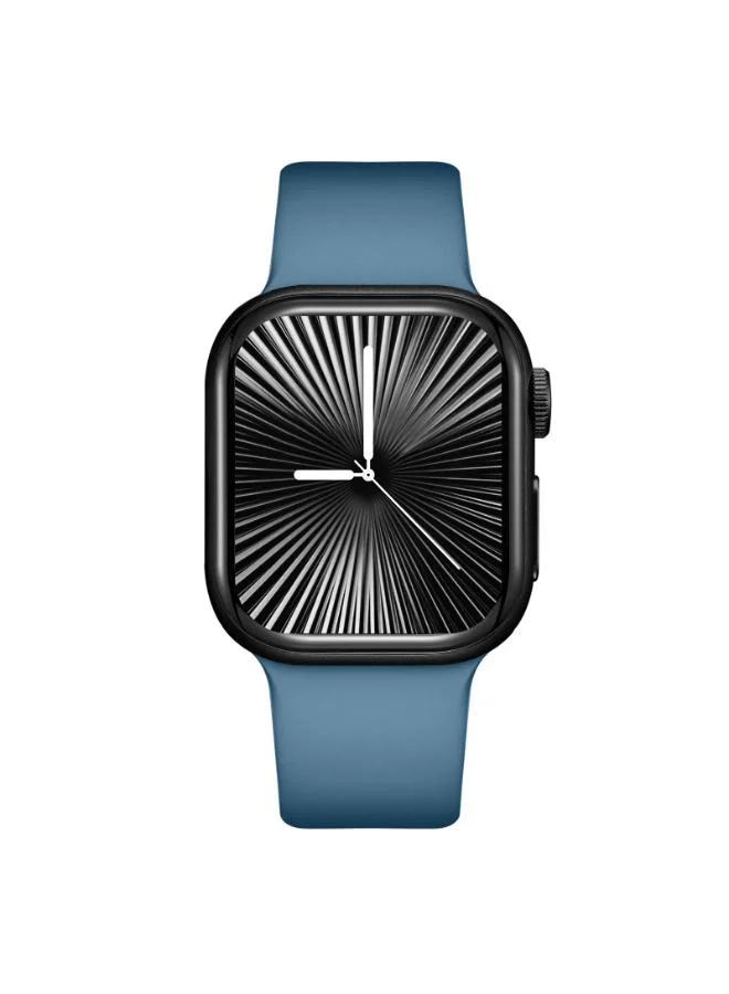 KENNETH SCOTT Unisex Silicone Analog Watch KA10PRO-BSHBN - 35.5 mm