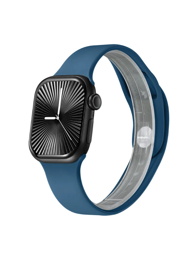 كينيث سكوت ساعة يد للجنسين بسوار سيليكون وعقارب - - . مم