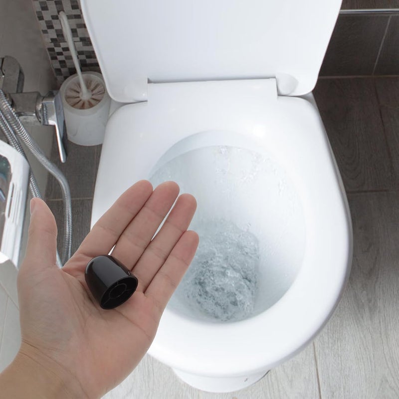OSALADI 4pcs Universal Toilet Bolt Covers Cap For Bathroom Toilet Floor Bolts Decorative Screw Covers Toilet Floor Bolts Set Toilet Accessory - Image 3