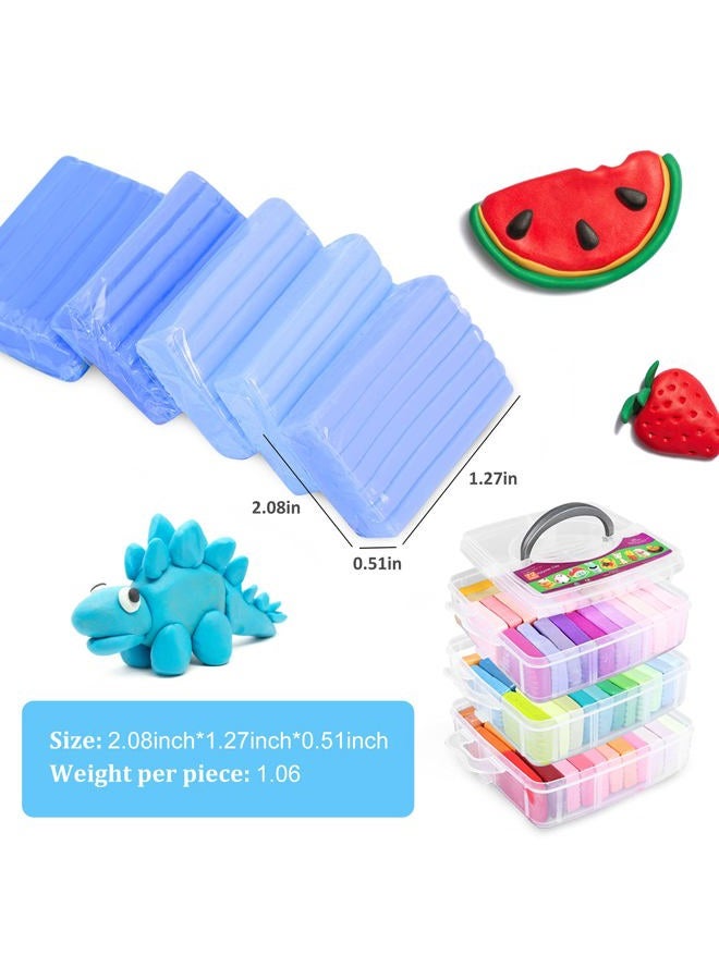 CyAJM Polymer Clay kit, 72 Colors(1.06oz/Block) Oven Bake Modeling Clay Set with Sculpting Tools and Accessories, Safe & Non-Toxic, Ideal DIY Clay Gifts Art Set for Kids Beginners Artists… - Image 5