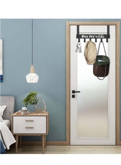 Bukela Over The Door Hanger with 6 Hooks, Over Door Coat Hooks for Hanging Coat, Towel, Bag, Robe - Hangers Hooks Ideal for Bedroom, Bathroom, Wardrobe  - Image 5