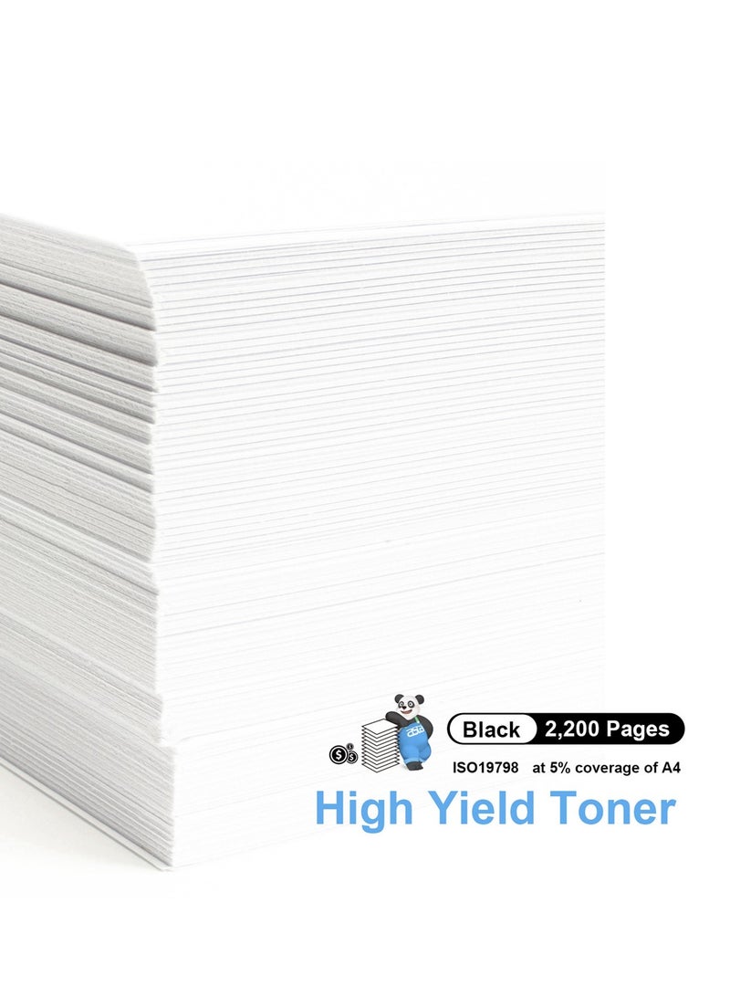 ASTA CB540A 125A Color Toner Cartridge Compatible For HP Laser Jet CM1300 CM1312 CP1210 CP1215 CP1515n CP1518ni Printer CB 540 125 A Printing Office Consumable High Yield Black K Replacement - Image 4