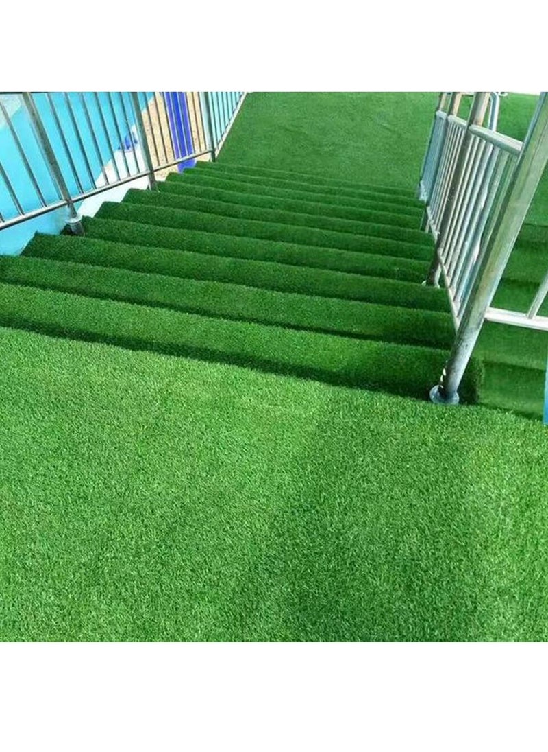 LINGWEI Artificial Grass Carpet Green For Home Outdoor Front Backyards Garden Decoration Fake Grass Turf Mate 200x500cm  - Image 2