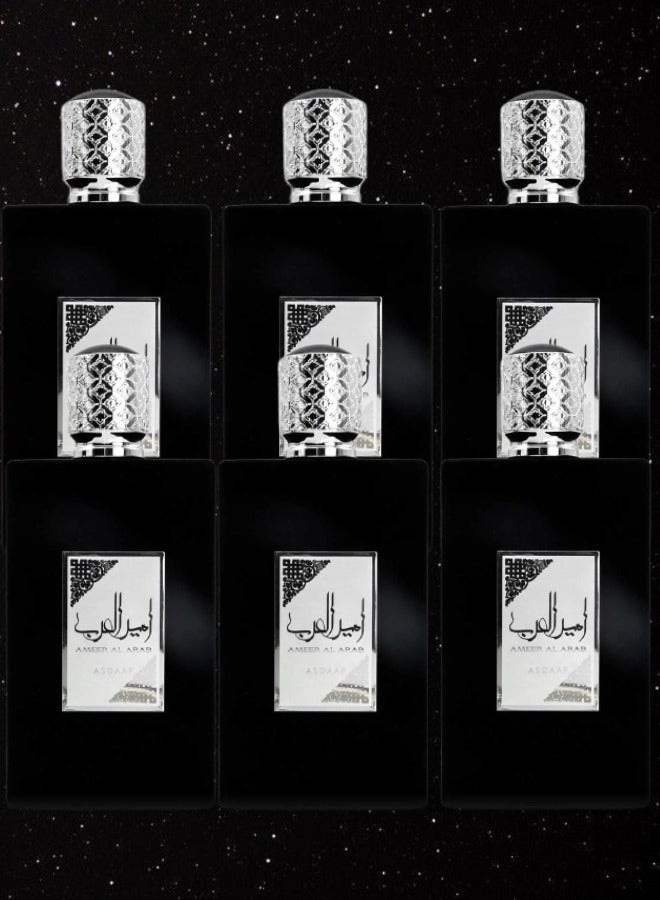 أصداف 6 قطع عطر أمير العرب 100 مل - Image 1