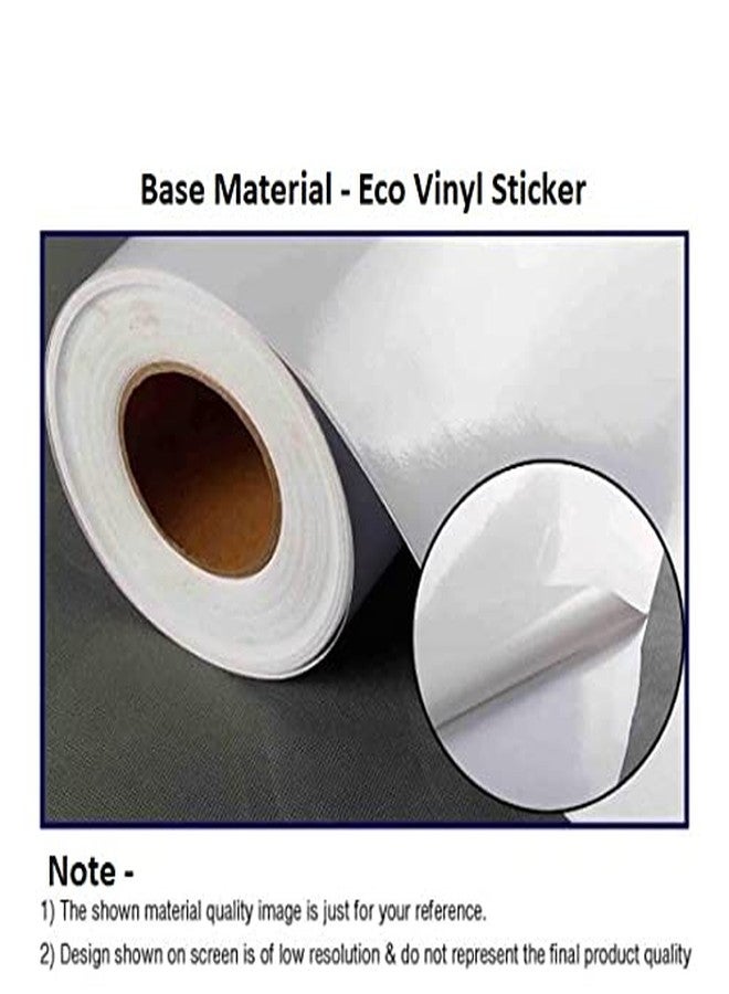 NS INVENTIVENESS - Mind Your Head Sign Board Eco Vinyl Sticker 12 Inch X 4 Inch - Image 2