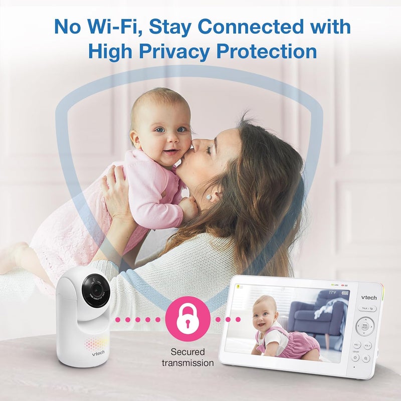 VTech Advanced HQ Max Twin 7" Digital Video Baby Monitor - Image 5