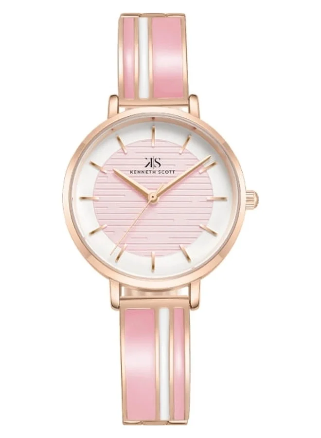 KENNETH SCOTT Alloy Analog Watch K23501-RBPP - 32 mm