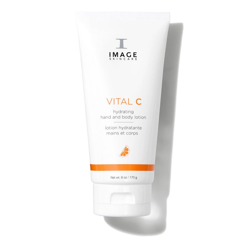 IMAGE Skincare, VITAL C Hydrating Hand and Body Lotion, Brightening and Moisturizing with Vitamin C, Shea Butter and Hyaluronic Acid, 6 oz - Image 1