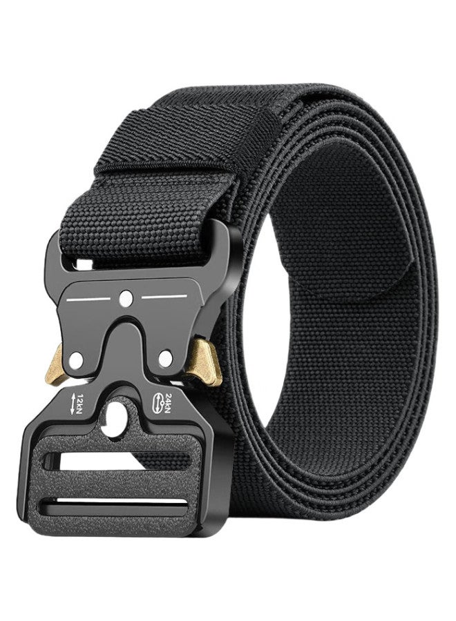 Jevi Men'S Belt, Eyeglass Snake Tactical Belt, Casual Youth Buckle Nylon Woven Men'S Military Training Canvas Belt - Image 2