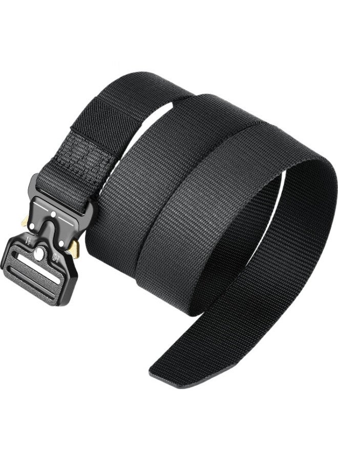 Jevi Men'S Belt, Eyeglass Snake Tactical Belt, Casual Youth Buckle Nylon Woven Men'S Military Training Canvas Belt - Image 3