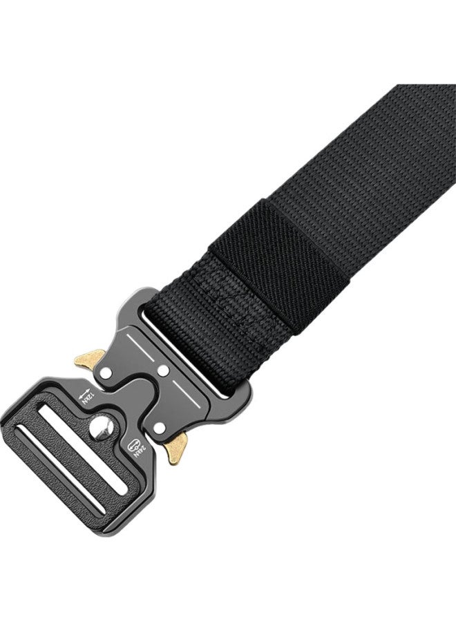 Jevi Men'S Belt, Eyeglass Snake Tactical Belt, Casual Youth Buckle Nylon Woven Men'S Military Training Canvas Belt - Image 1