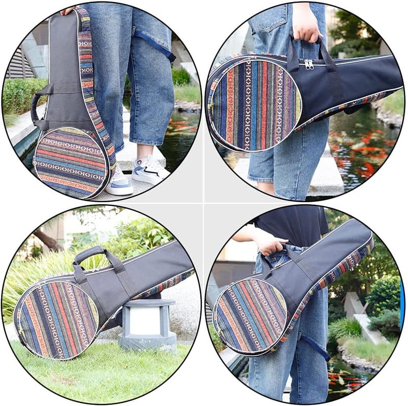 comfrt Mandolin Case Vintage Oxford Cloth Mandolin Bag Travel Guitar Case Bass Guitar Case Bag Accessories for Electric Guitar ( Assorted Color ) - Image 2