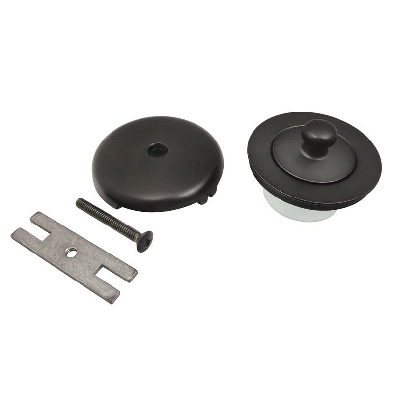 Kingston Brass DLT5301A5 Lift and Turn Tub Drain Kit, Oil-Rubbed Bronze, 3-1/8-Inch - Image 2