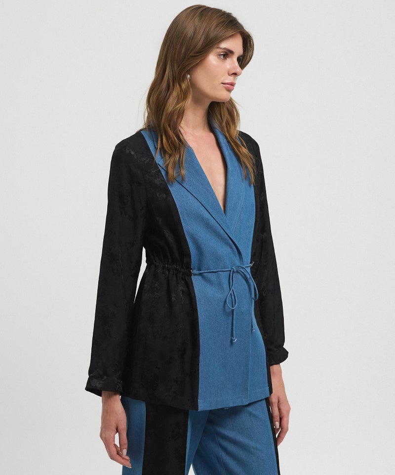 Ipekyol Mixed Color-Block Jacket - Image 4