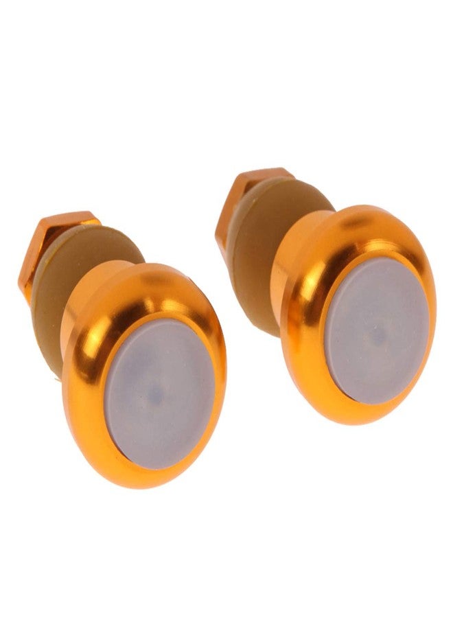 Futaba Bicycle Handlebar End Plug LED Red Light - Gold - Pack Of Two - Image 5